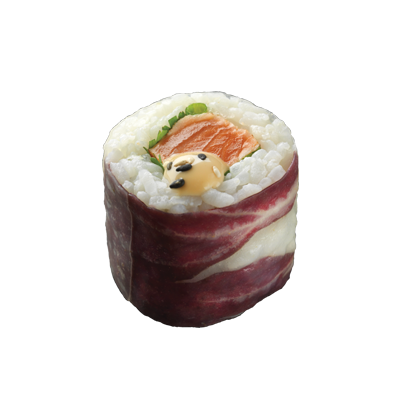 Spring roll-Tataki saumon